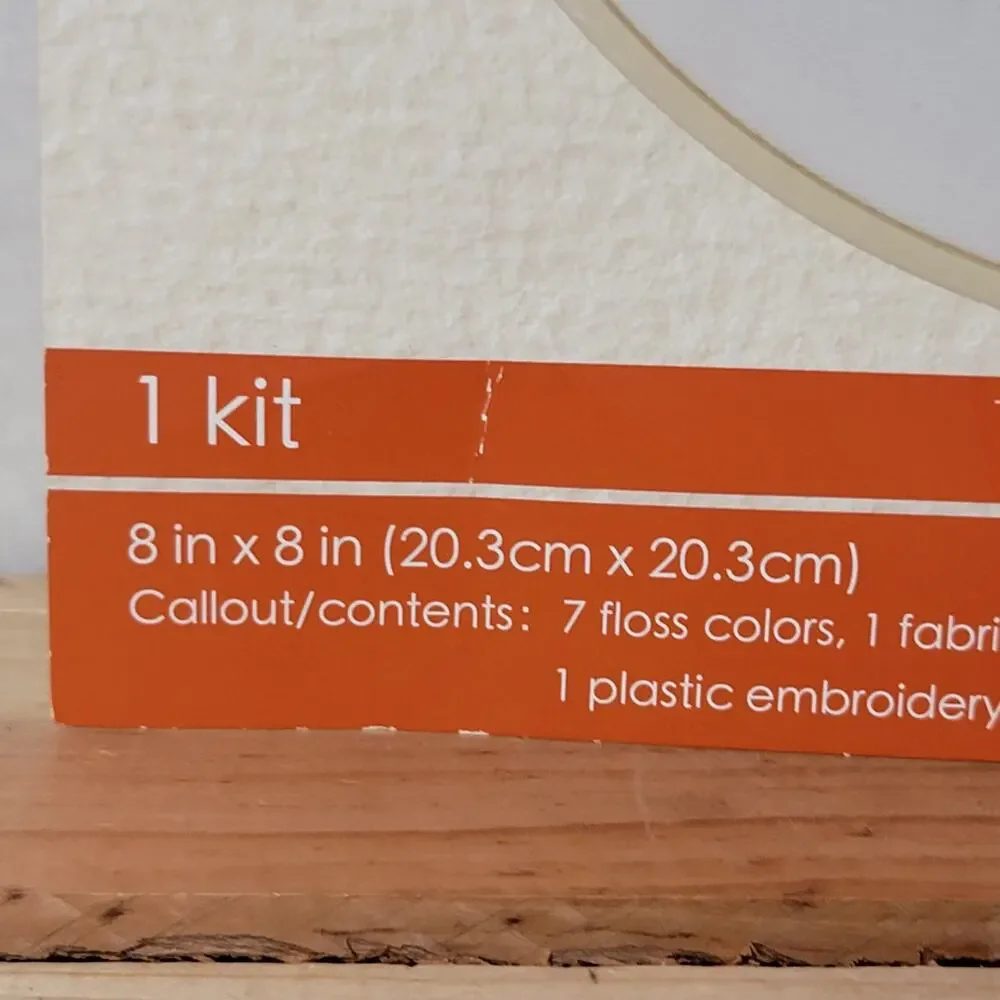 Embroidery Hoop Kit Pink Flamingo - NEW / SEALED